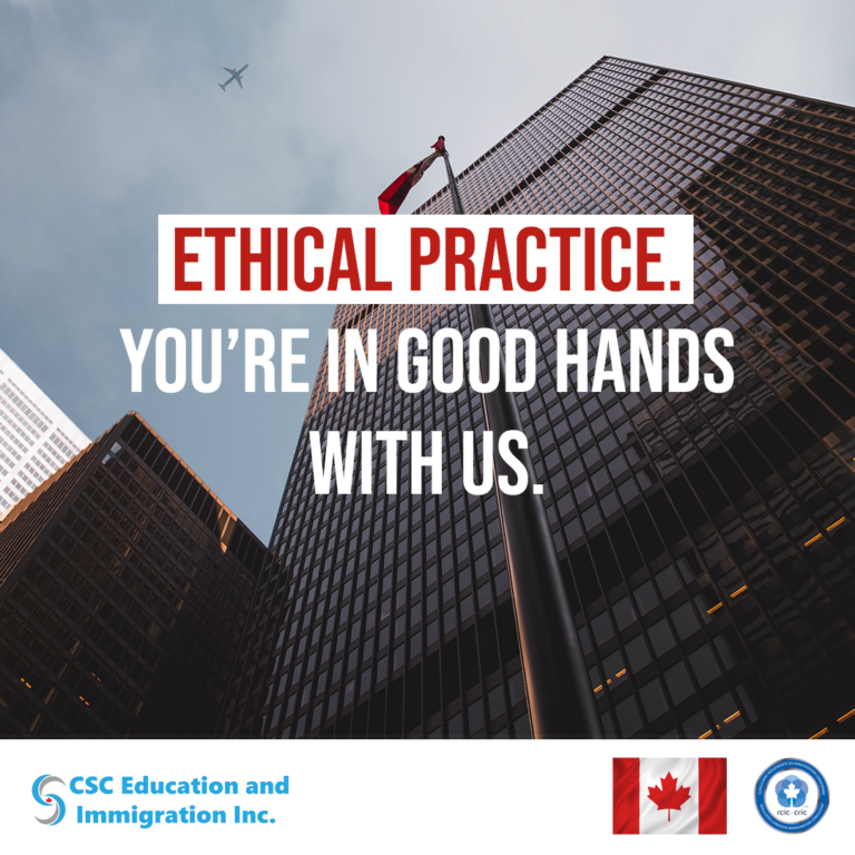 Etical Practice CSC educ and immigration